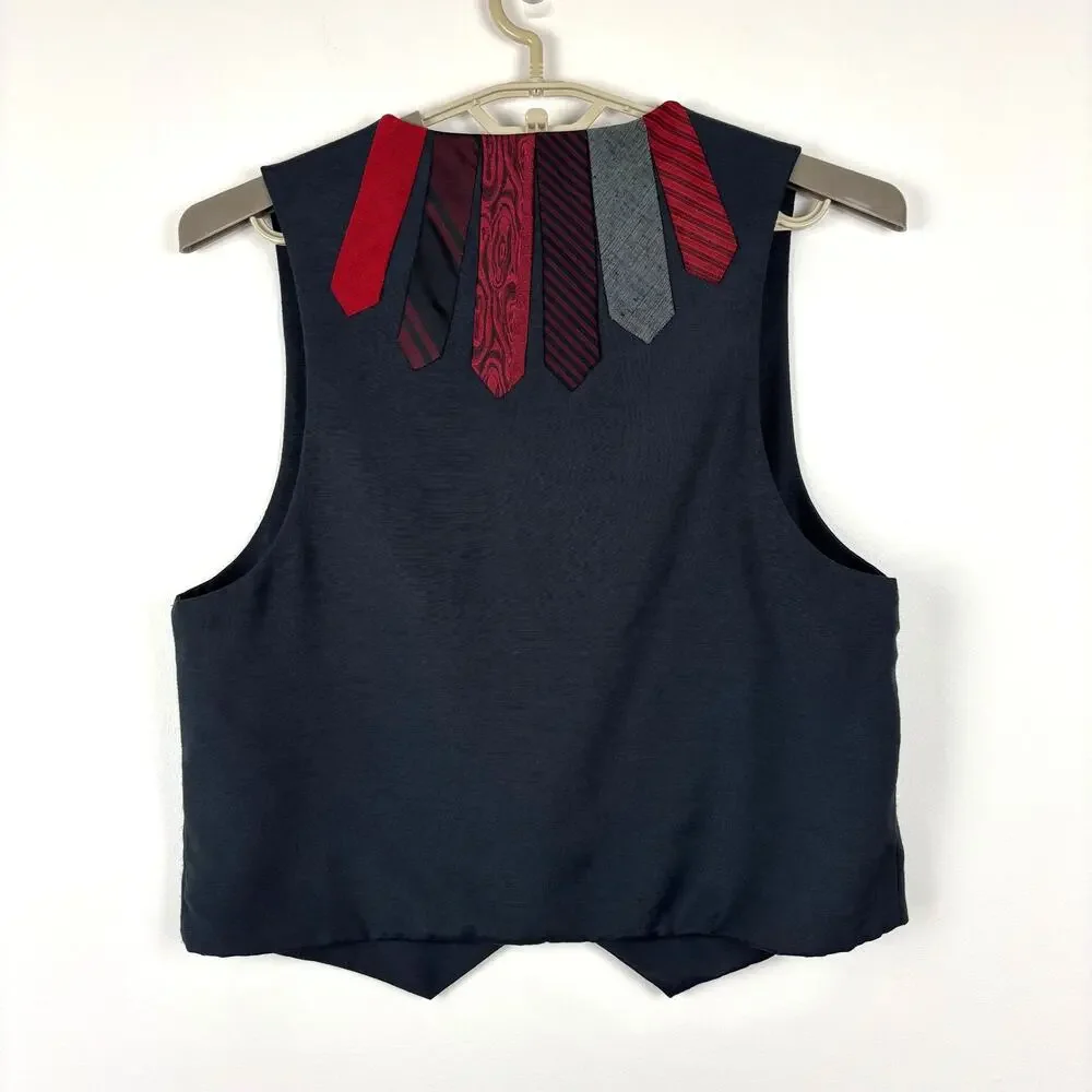 Handmade Vest with Neckties 40